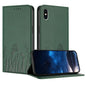 Tulips Butterfly Pattern Magnetic Vegan Leather Phone Case, For iPhone X / XS, For iPhone XS Max