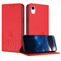 Tulips Butterfly Pattern Magnetic Vegan Leather Phone Case, For iPhone XR, For iPhone 8 Plus / 7 Plus