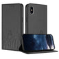 Tulips Butterfly Pattern Magnetic Vegan Leather Phone Case, For iPhone X / XS, For iPhone XS Max
