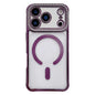 Rhinestone Clear Acrylic Electroplated Magnetic Phone Case, For iPhone 17 Pro Max, For iPhone 17 Pro, For iPhone 17, For iPhone Air