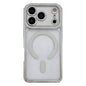 Rhinestone Clear Acrylic Electroplated Magnetic Phone Case, For iPhone 17 Pro Max, For iPhone 17 Pro, For iPhone 17, For iPhone Air