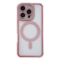 Rhinestone Clear Acrylic Electroplated Magnetic Phone Case, For iPhone 16 Pro Max, For iPhone 16 Pro, For iPhone 16 Plus, For iPhone 16