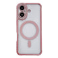 Rhinestone Clear Acrylic Electroplated Magnetic Phone Case, For iPhone 16 Pro Max, For iPhone 16 Pro, For iPhone 16 Plus, For iPhone 16