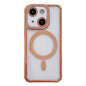 Rhinestone Clear Acrylic Electroplated Magnetic Phone Case, For iPhone 15 Pro Max, For iPhone 15 Pro, For iPhone 15 Plus / 14 Plus, For iPhone 15