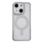 Rhinestone Clear Acrylic Electroplated Magnetic Phone Case, For iPhone 15 Pro Max, For iPhone 15 Pro, For iPhone 15 Plus / 14 Plus, For iPhone 15