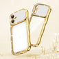 Wave Twisting Star Diamond Shockproof Electroplate TPU Phone Case, For iPhone 16 Pro, For iPhone 16