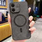 Lambskin Faux Leather Magnetic Phone Case, For iPhone 11, For iPhone 11 Pro