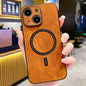 Lambskin Faux Leather Magnetic Phone Case, For iPhone 14 Pro Max, For iPhone 13 Pro Max, For iPhone 13 Pro, For iPhone 13