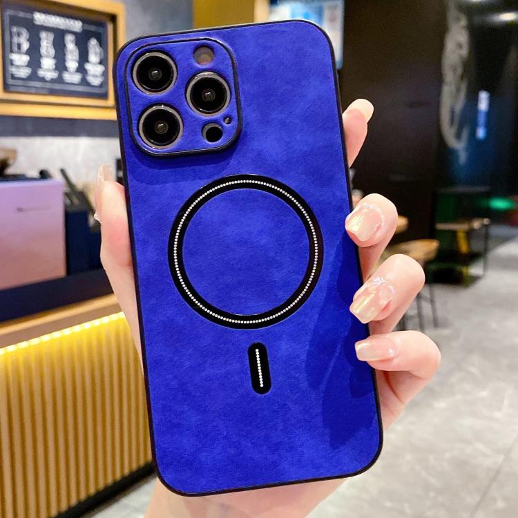 Lambskin Faux Leather Magnetic Phone Case, For iPhone 14 Pro Max, For iPhone 13 Pro Max, For iPhone 13 Pro, For iPhone 13