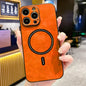 Lambskin Faux Leather Magnetic Phone Case, For iPhone 14 Pro Max, For iPhone 13 Pro Max, For iPhone 13 Pro, For iPhone 13