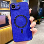 Lambskin Faux Leather Magnetic Phone Case, For iPhone 17e / 16e, For iPhone 17 Pro Max, For iPhone 17 Pro, For iPhone 17