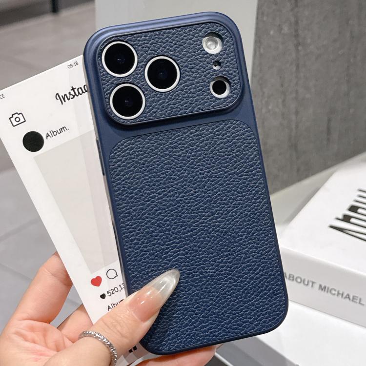 Transforms Into 17 Series Large Window Frosted Lychee Texture Phone Case, For iPhone 17 Pro Max, For iPhone 17 Pro, For iPhone 17, For iPhone Air