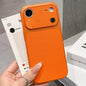 Transforms Into 17 Series Large Window Frosted Lychee Texture Phone Case, For iPhone 17 Pro Max, For iPhone 17 Pro, For iPhone 17, For iPhone Air