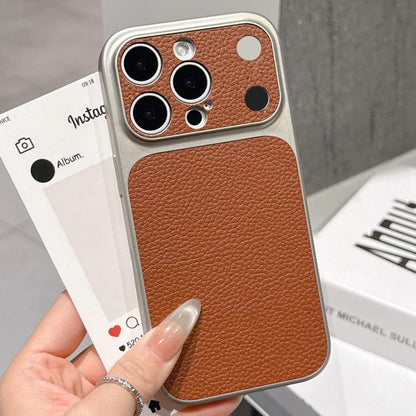 Transforms Into 17 Series Large Window Frosted Lychee Texture Phone Case, For iPhone 14 Plus, For iPhone 14, For iPhone 14 Pro, For iPhone 14 Pro Max