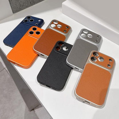 Transforms Into 17 Series Large Window Frosted Lychee Texture Phone Case, For iPhone 13 Pro Max, For iPhone 13 Pro, For iPhone 13, For iPhone 12