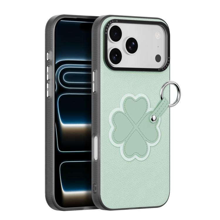 DUX DUCIS LUVY Series Phone Case with Finger Ring Buckle, For iPhone 17 Pro Max, For iPhone 17 Pro, For iPhone 17