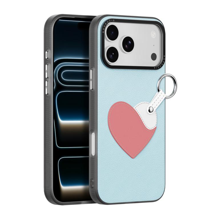 DUX DUCIS LUVY Series Phone Case with Finger Ring Buckle, For iPhone 17 Pro Max, For iPhone 17 Pro, For iPhone 17