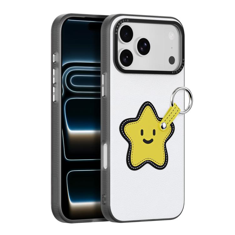 DUX DUCIS LUVY Series Phone Case with Finger Ring Buckle, For iPhone 17 Pro Max, For iPhone 17 Pro, For iPhone 17