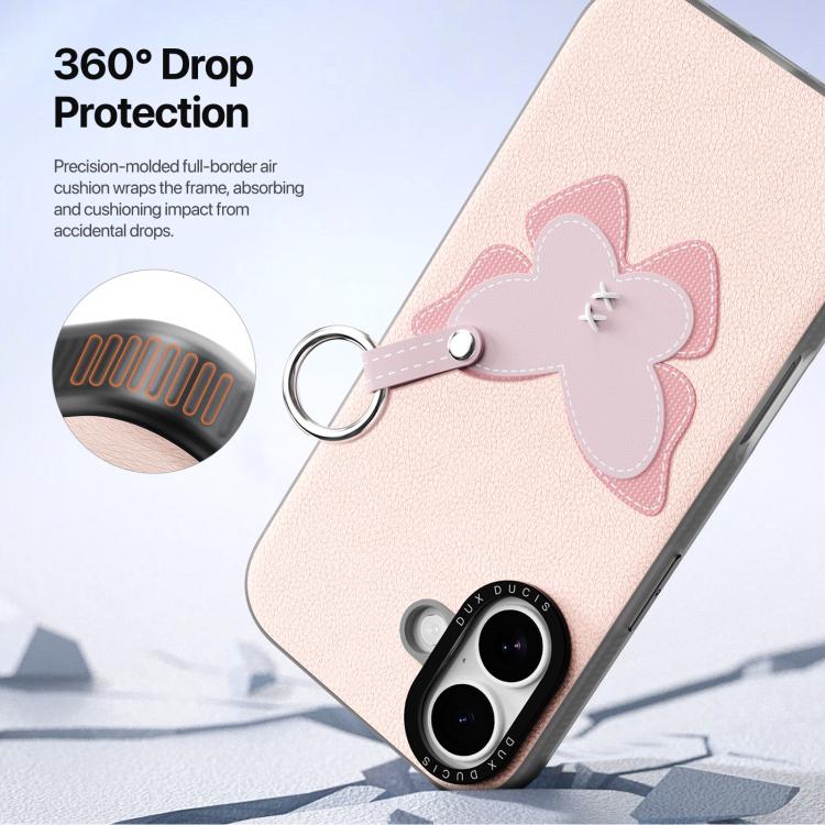 DUX DUCIS LUVY Series Phone Case with Finger Ring Buckle, For iPhone 17