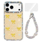 Sparkling IMD Colorful Bow Phone Case with Bracelet, For iPhone 17 Pro Max, For iPhone 17 Pro