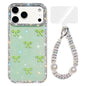 Sparkling IMD Colorful Bow Phone Case with Bracelet, For iPhone 17 Pro Max, For iPhone 17 Pro