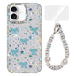 Sparkling IMD Colorful Bow Phone Case with Bracelet, For iPhone 17, For iPhone Air