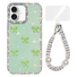Sparkling IMD Colorful Bow Phone Case with Bracelet, For iPhone 17, For iPhone Air