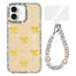 Sparkling IMD Colorful Bow Phone Case with Bracelet, For iPhone 17, For iPhone Air