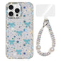 Sparkling IMD Colorful Bow Phone Case with Bracelet, For iPhone 13 Pro Max, For iPhone 13 Pro