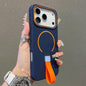 Skin-feel Magnetic TPU Phone Case with Silicone Strap, For iPhone 17 Pro Max, For iPhone 17 Pro, For iPhone 17, For iPhone Air