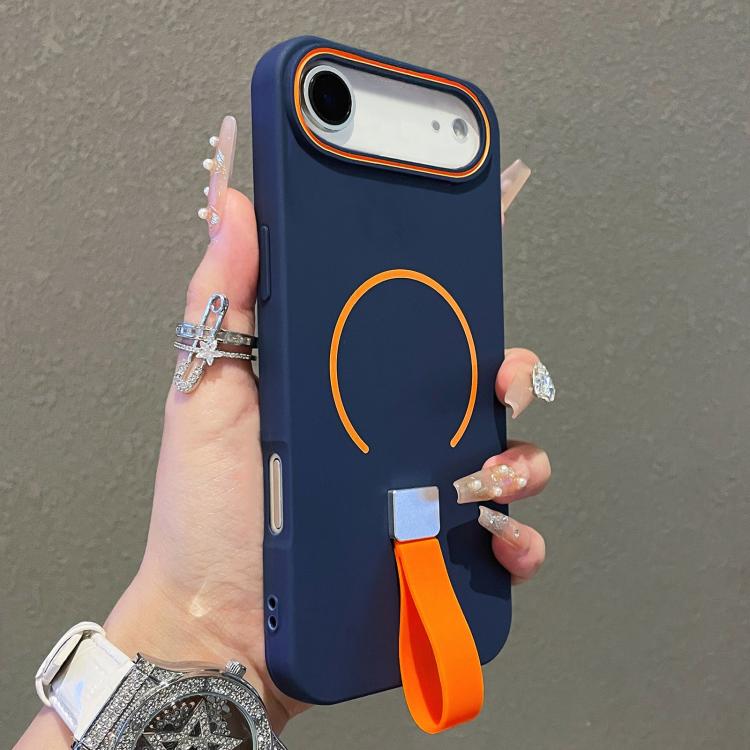 Skin-feel Magnetic TPU Phone Case with Silicone Strap, For iPhone 17 Pro Max, For iPhone 17 Pro, For iPhone 17, For iPhone Air