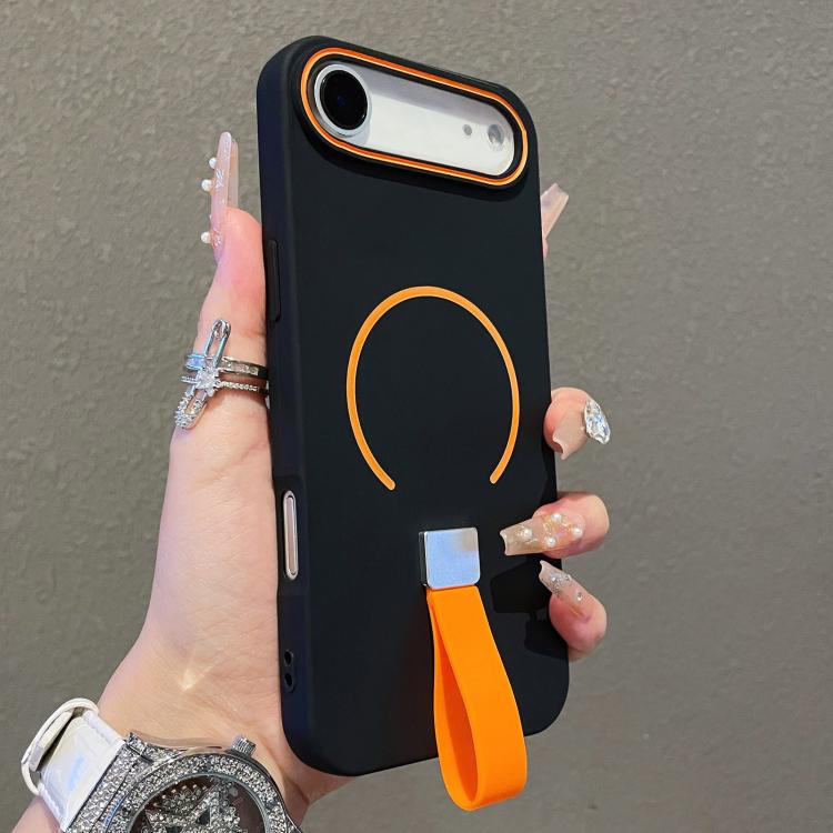 Skin-feel Magnetic TPU Phone Case with Silicone Strap, For iPhone 17 Pro Max, For iPhone 17 Pro, For iPhone 17, For iPhone Air