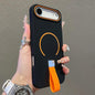 Skin-feel Magnetic TPU Phone Case with Silicone Strap, For iPhone 17 Pro Max, For iPhone 17 Pro, For iPhone 17, For iPhone Air