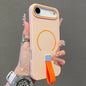 Skin-feel Magnetic TPU Phone Case with Silicone Strap, For iPhone 17 Pro Max, For iPhone 17 Pro, For iPhone 17, For iPhone Air