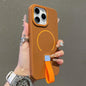 Skin-feel Magnetic TPU Phone Case with Silicone Strap, For iPhone 12 Pro Max, For iPhone 11 Pro Max, For iPhone 11, For iPhone 11 Pro