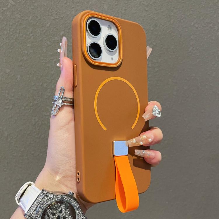 Skin-feel Magnetic TPU Phone Case with Silicone Strap, For iPhone 12 Pro Max, For iPhone 11 Pro Max, For iPhone 11, For iPhone 11 Pro