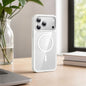 XDcase JINDUN Clear Cover Independent Metal Button Magnetic Phone Case, For iPhone 18 Pro /17 Pro, For iPhone 18 Pro Max / 17 Pro Max, For iPhone 17