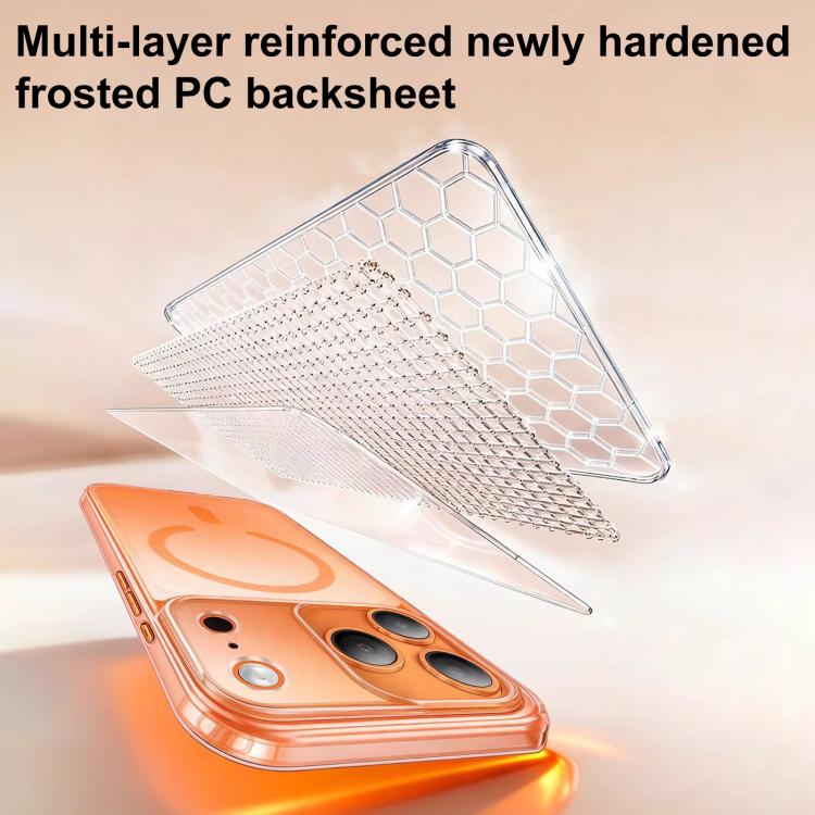 XDcase Frosted Transparent Magnetic Shockproof Phone Case, For iPhone 17 Pro Max, For iPhone 17 Pro, For iPhone 17