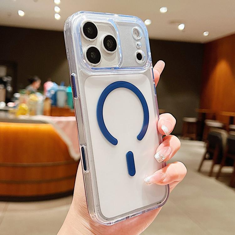 Frosted PC Hybrid TPU Magnetic Phone Case with AI Sensing Key, For iPhone 17 Pro Max, For iPhone 17 Pro, For iPhone 17, For iPhone Air, For iPhone 16 Pro Max, For iPhone 16 Pro