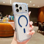 Frosted PC Hybrid TPU Magnetic Phone Case with AI Sensing Key, For iPhone 17 Pro Max, For iPhone 17 Pro, For iPhone 17, For iPhone Air, For iPhone 16 Pro Max, For iPhone 16 Pro