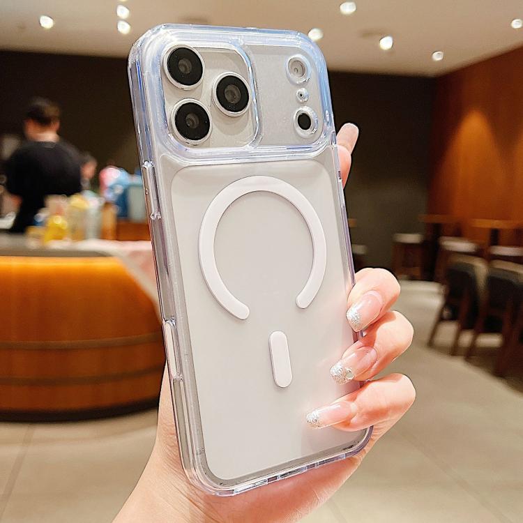Frosted PC Hybrid TPU Magnetic Phone Case with AI Sensing Key, For iPhone 17 Pro Max, For iPhone 17 Pro, For iPhone 17, For iPhone Air, For iPhone 16 Pro Max, For iPhone 16 Pro