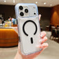 Frosted PC Hybrid TPU Magnetic Phone Case with AI Sensing Key, For iPhone 17 Pro Max, For iPhone 17 Pro, For iPhone 17, For iPhone Air, For iPhone 16 Pro Max, For iPhone 16 Pro