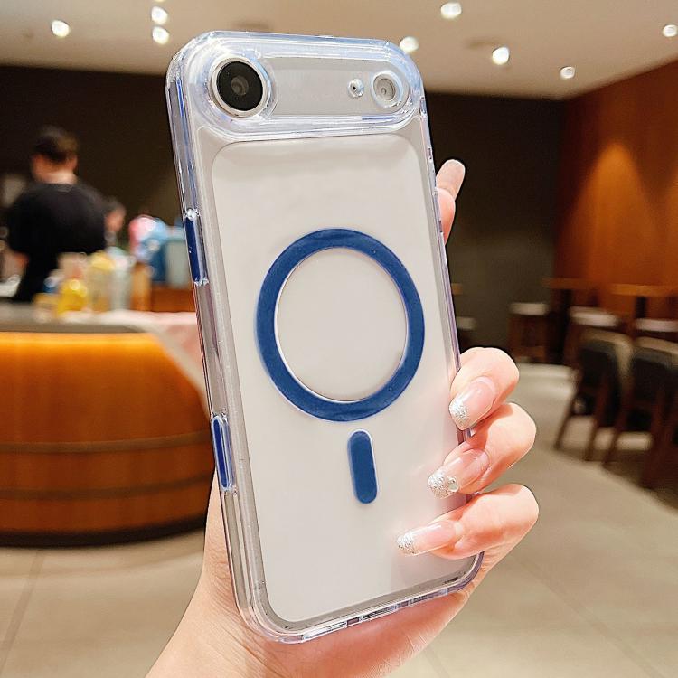 Frosted PC Hybrid TPU Magnetic Phone Case with AI Sensing Key, For iPhone 17 Pro Max, For iPhone 17 Pro, For iPhone 17, For iPhone Air, For iPhone 16 Pro Max, For iPhone 16 Pro