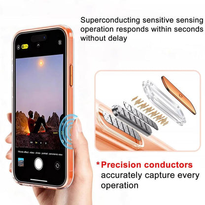 Frosted PC Hybrid TPU Magnetic Phone Case with AI Sensing Key, For iPhone 17 Pro Max, For iPhone 17 Pro, For iPhone 17, For iPhone Air, For iPhone 16 Pro Max, For iPhone 16 Pro