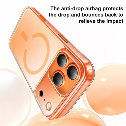 Frosted PC Hybrid TPU Magnetic Phone Case with AI Sensing Key, For iPhone 17 Pro Max, For iPhone 17 Pro, For iPhone 17, For iPhone Air, For iPhone 16 Pro Max, For iPhone 16 Pro