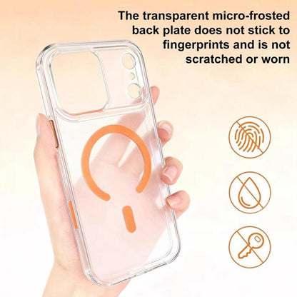 Frosted PC Hybrid TPU Magnetic Phone Case with AI Sensing Key, For iPhone 17 Pro Max, For iPhone 17 Pro, For iPhone 17, For iPhone Air, For iPhone 16 Pro Max, For iPhone 16 Pro