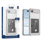 XDcase Clear TPU Card Slot Precision Hole Phone Case, For iPhone 17 Pro Max, For iPhone 17 Pro, For iPhone 17, For iPhone Air
