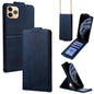 Vertical Flip Cover Solid Color Vegan Leather Phone Case with Crossbody Chain, For iPhone 11 Pro Max, For iPhone 11, For iPhone 11 Pro