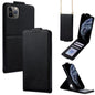 Vertical Flip Cover Solid Color Vegan Leather Phone Case with Crossbody Chain, For iPhone 11 Pro Max, For iPhone 11, For iPhone 11 Pro