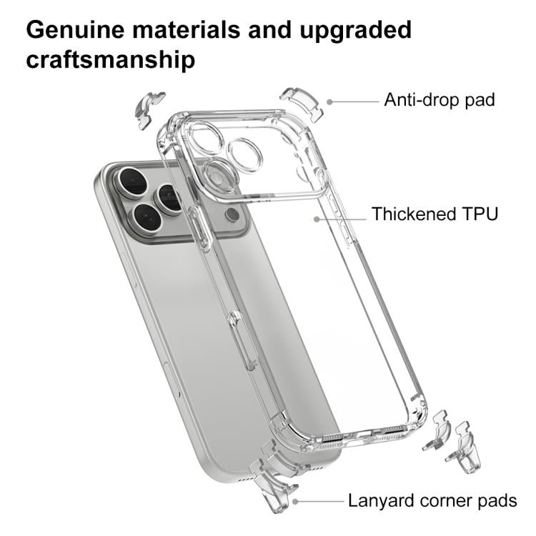 XDcase Candy DIY Detachable Lanyard Hole Shockproof Phone Case, For iPhone 17 Pro Max, For iPhone 17 Pro, For iPhone 17, For iPhone Air, For iPhone 16 Pro Max, For iPhone 16 Pro, For iPhone 16 Plus, For iPhone 16